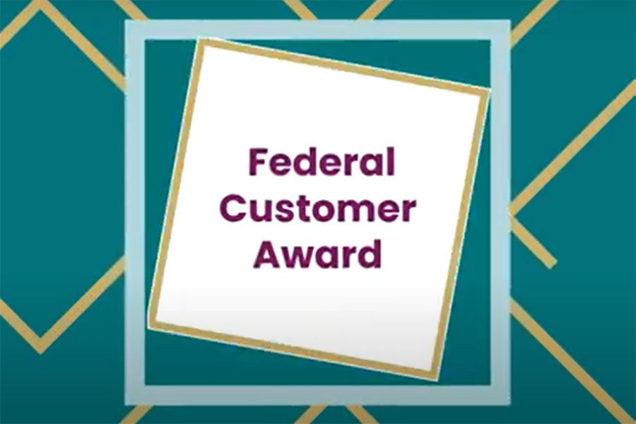 Region 2 Federal Customer Award card image