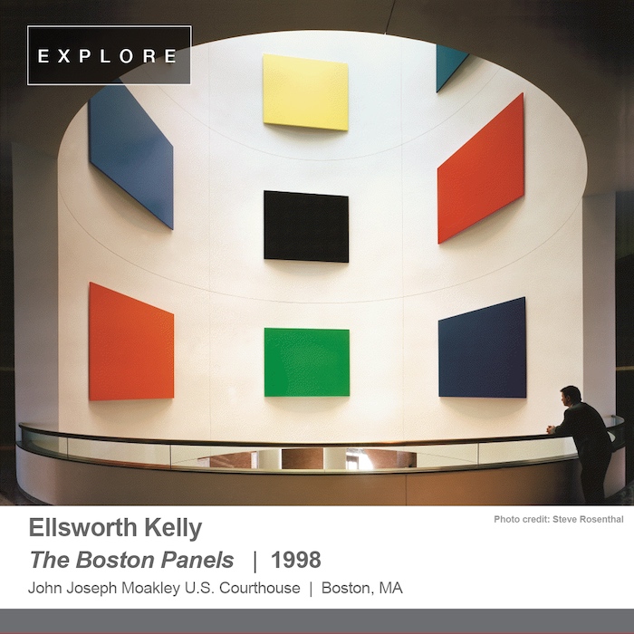 Ellsworth Kelly The Boston Panels | 1998