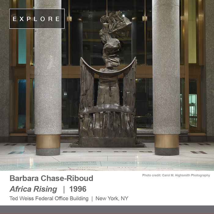 Barbara Chase-Riboud Africa Rising | 1996