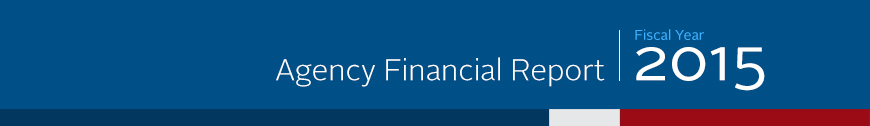 2015 Agency Financial Report