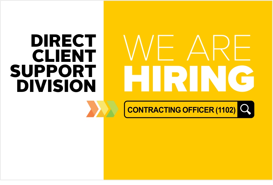 Direct Client Support Division, We Are Hiring