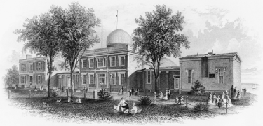 1875 image of the Naval Observatory