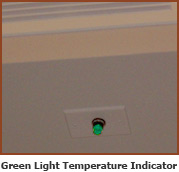 Green Light Temperature Indicator