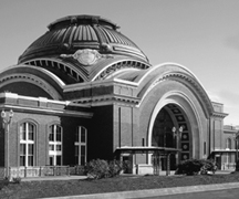 Exterior:  Tacoma Union Station, Tacoma, WA