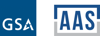 Combined GSA–AAS logo