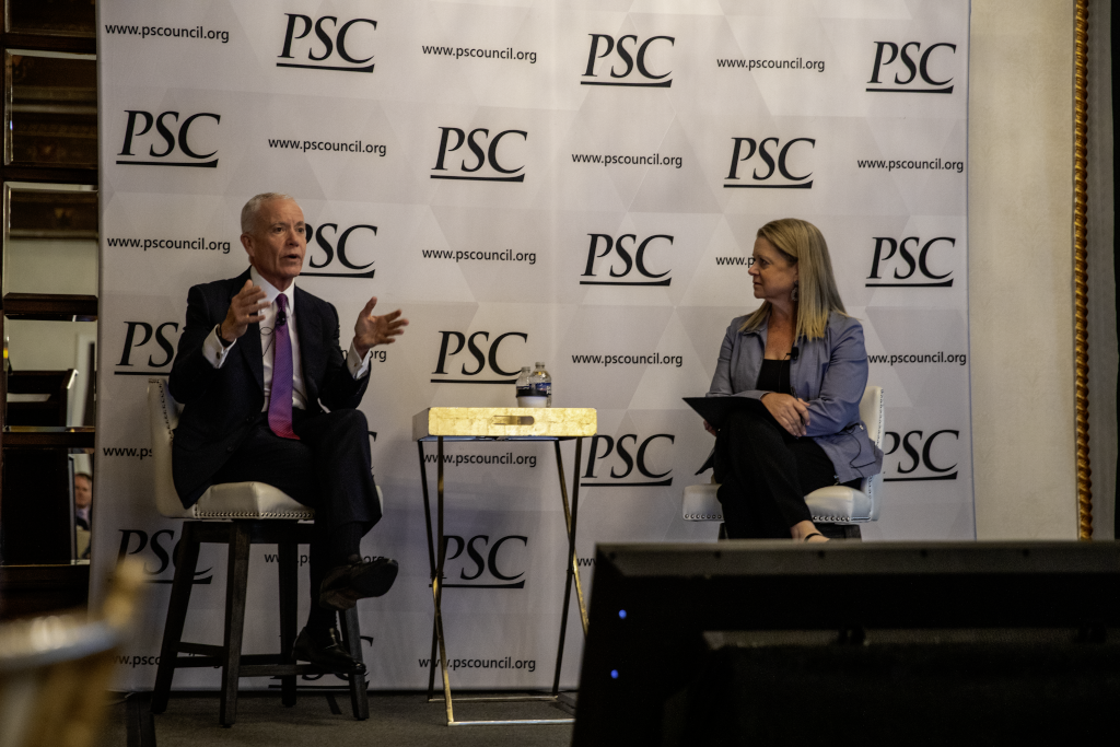 Administrator Forst attends a fireside chat at the PSC Leadership Summit in Washington, D.C.