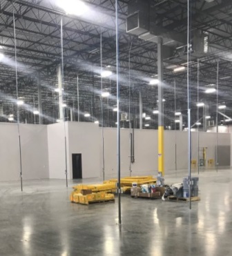 Inside of Jeffersonville Census Processing Center