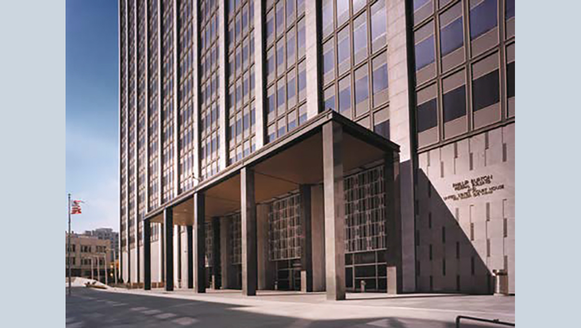 Phillip Burton Federal Building and U.S. Courthouse exterior