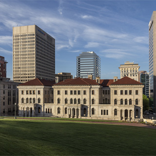 Low embodied carbon glass contract awarded for Powell Courthouse