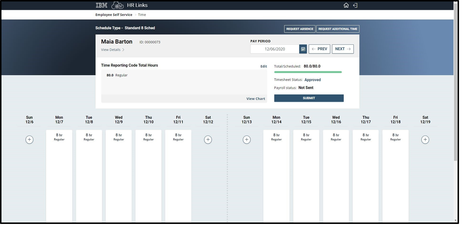Timesheet entry showing approved overtime entered but not added to timesheet
