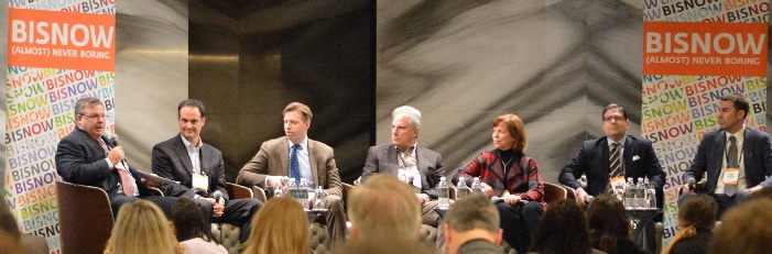 Panel Shot of Bisnow Event in December 