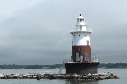 Greens Ledge Lighthouse, Long Island Sound, CT  -