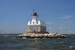 Penfield Reef Lighthouse, Fairfield, CT - photo courtesy of Jeremy D'Entremont