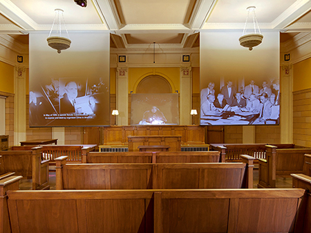 Courtroom at the Museum