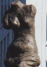 Close-up view of the Cleveland Venus.