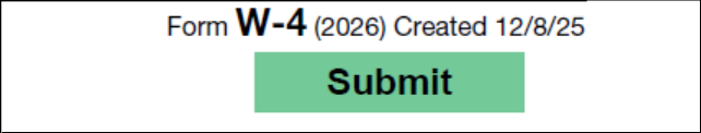 Form W-4 submit button