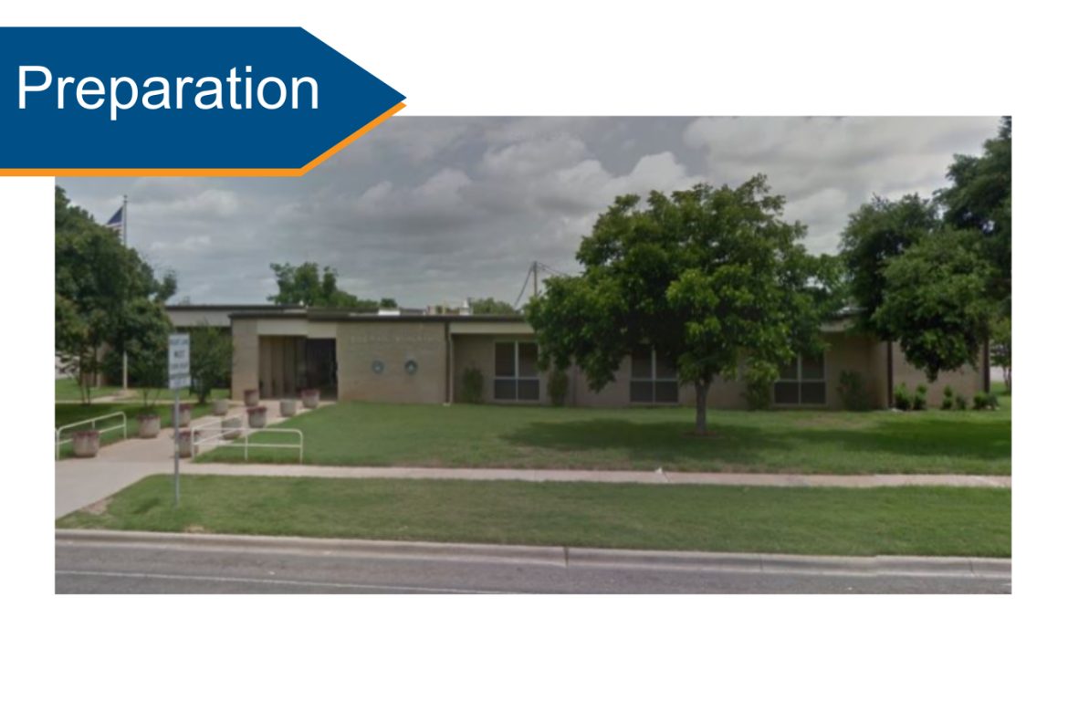 Pearsall Federal Building and Post Office - Preparation Phase