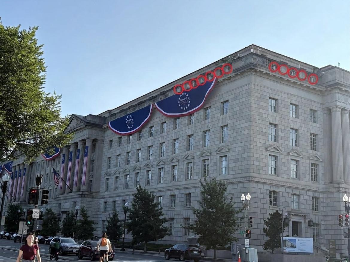 The Herbert Hoover Building is the Washington, D.C. headquarters of the United States Department of Commerce.