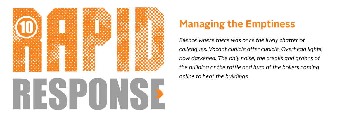 HEADER Managing the emptiness