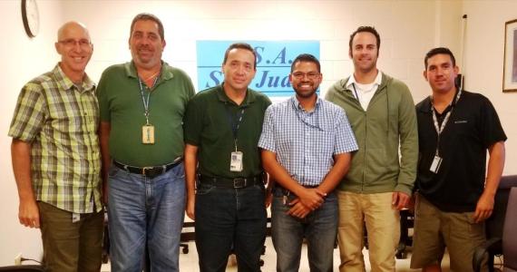 GSA Fleet Management employees pose for a photo during Hurricane Maria recovery.