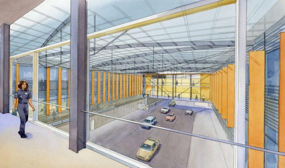 Skybridge rendering