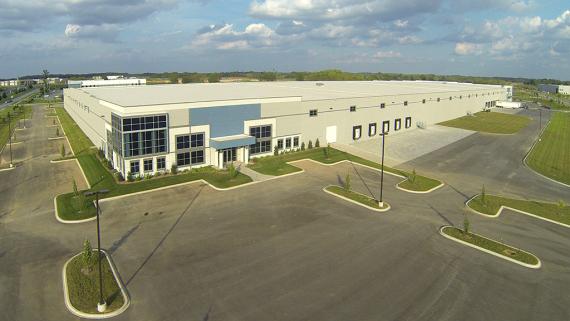 Long shot of Census Jeffersonville Processing Center