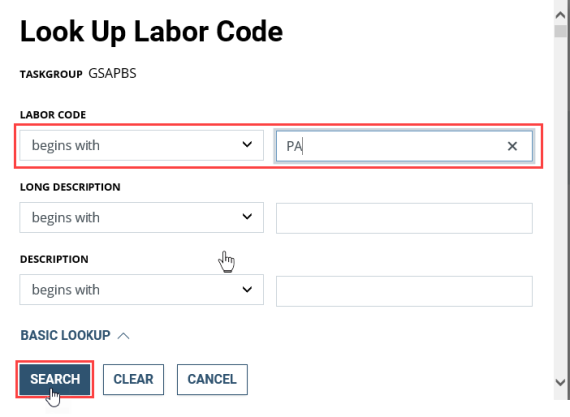 Timeleave - look up labor code