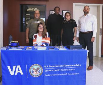 The VA Benefits Information Fair helped veterans on the DFC.
