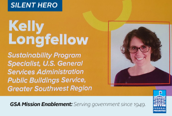 Kelly Longfellow "Silent Hero" business like card