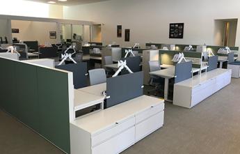 San Diego Office space after the renovation