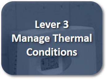 Lever 3 - Manage thermal conditions