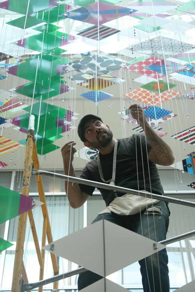 Jacob Hashimoto’s Kites