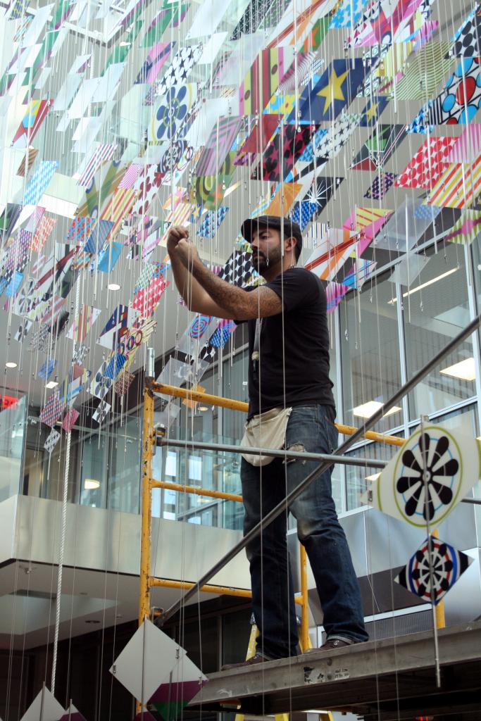 Jacob Hashimoto’s Kites