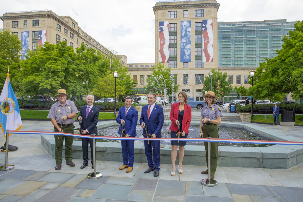 Rawlins Park is ready for Freedom250 thanks to POTUS's leadership.