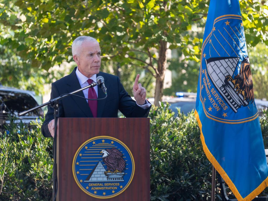 Our flag-lowering ceremony at 1800 F marks a forward-looking transition as we partner with OPM to optimize space utilization.