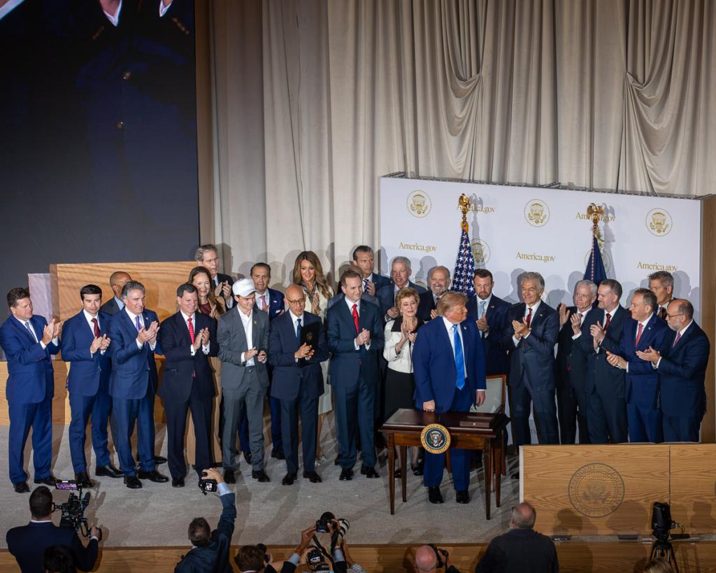 America.gov launches with an event at the Mellon Auditorium and an EO signing by President Trump on super intelligence.