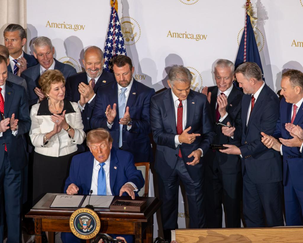America.gov launches with an event at the Mellon Auditorium and an EO signing by President Trump on super intelligence.