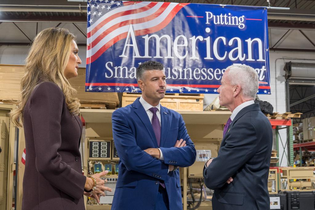 Administrator Forst visits our Detroit office and tours a manufacturing plant with SBA Administrator Kelly Loeffler and agency contractors.