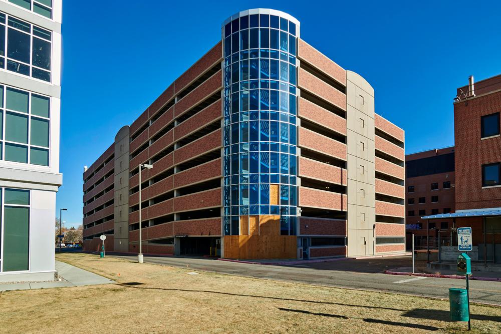 59 Parking Garage Southwest Corner