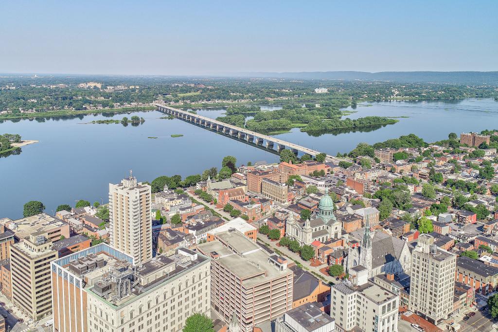 Aerial Capital and Harvey Taylor Bridge