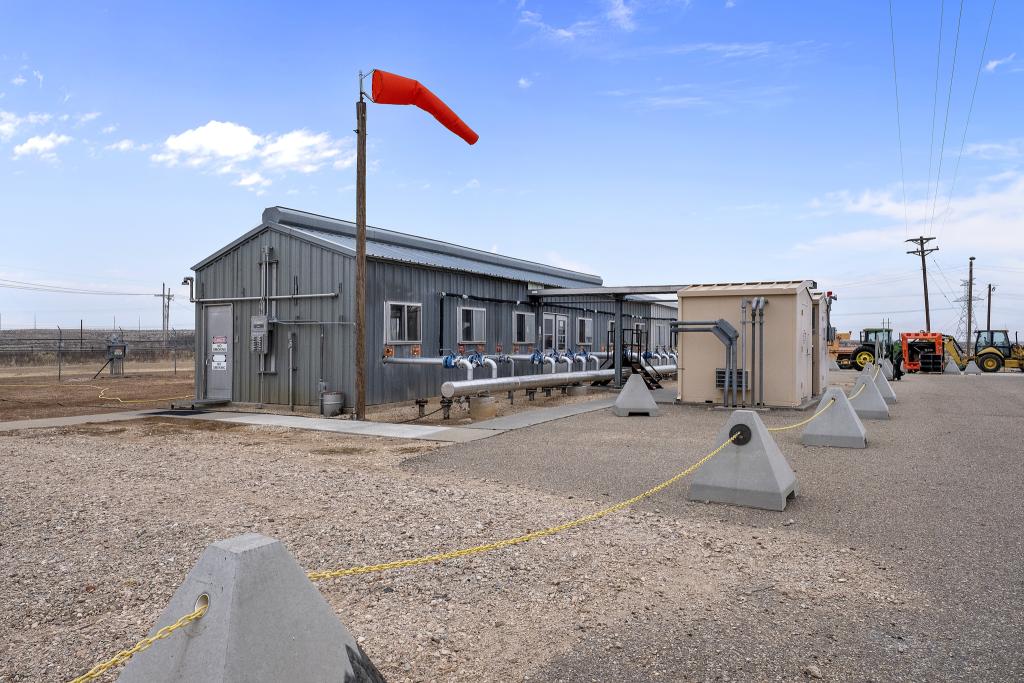 Building 2B at Cliffside Helium Facility