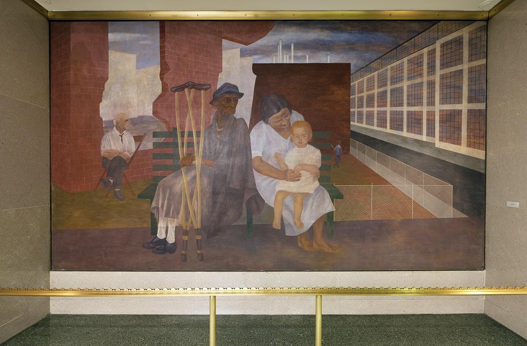 Ben Shahn, “Meaning of Social Security”.