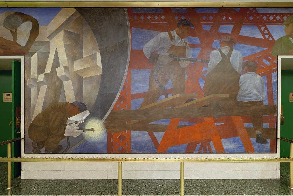 Ben Shahn, “Meaning of Social Security”.