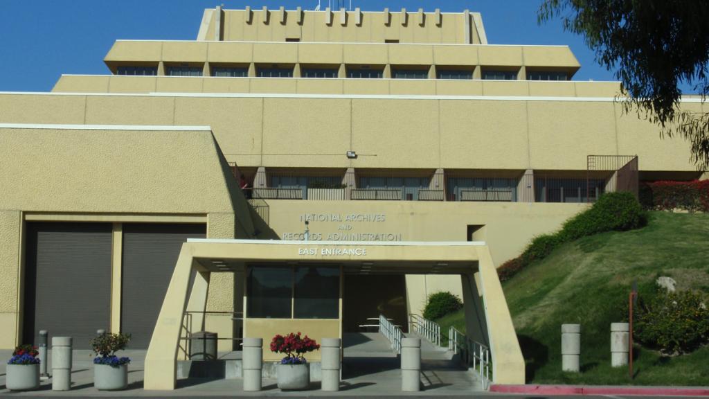 Chet Holifield Federal Building East Entrance