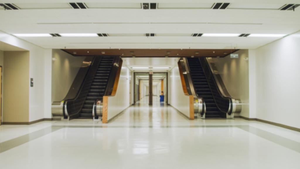 Chet Holifield Federal Building Escalators