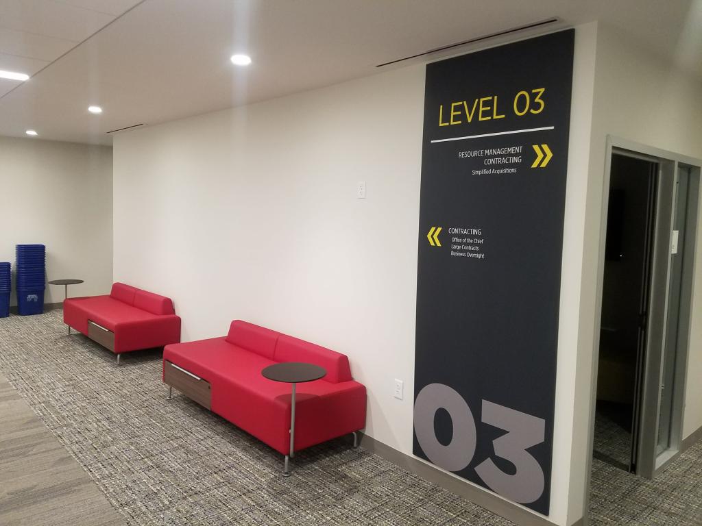 USACE Baltimore District Office - Floor lobby