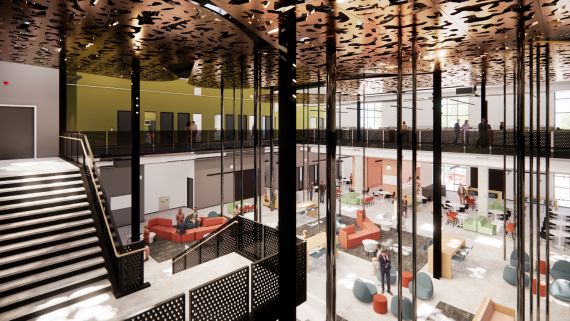 R8 DFC Building 48 forest rendering 