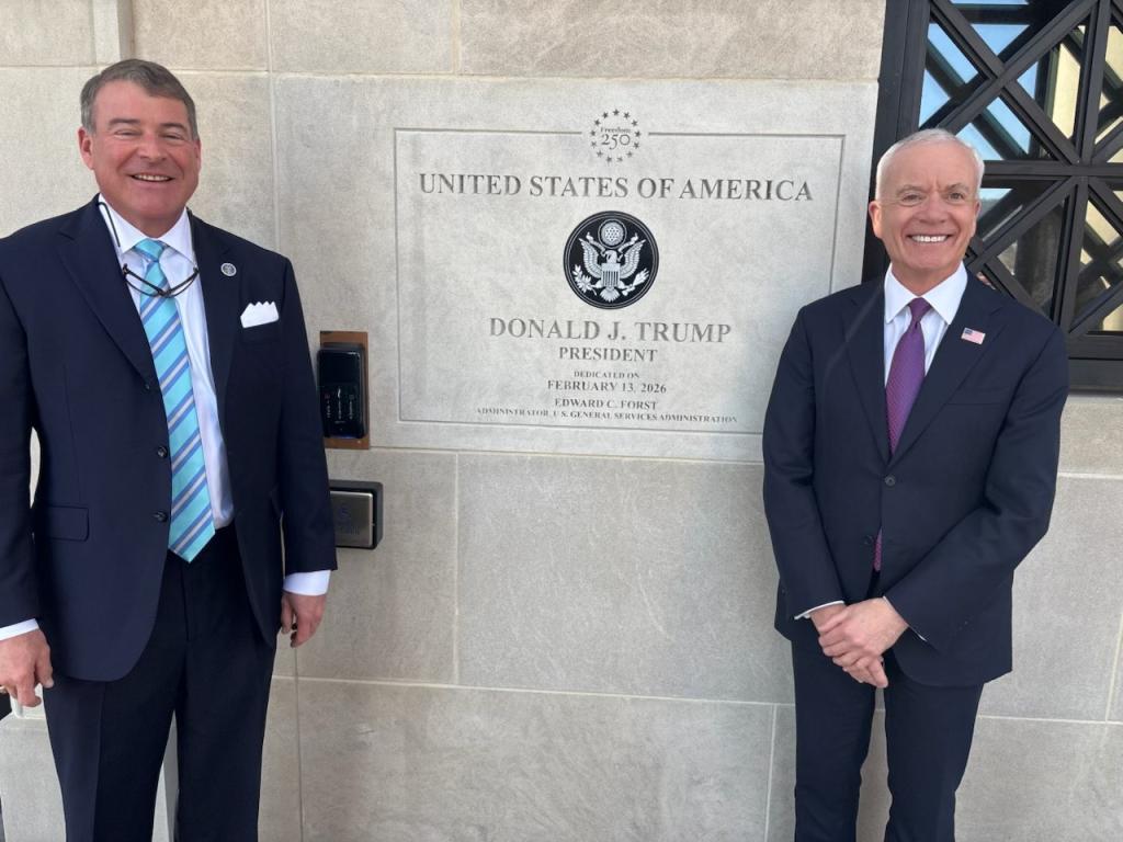 Administrator Forst at the Huntsville U.S. Courthouse