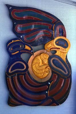 Photo of Land Port of Entry artwork