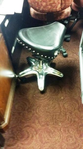 Item109SmallBlackRollingStool